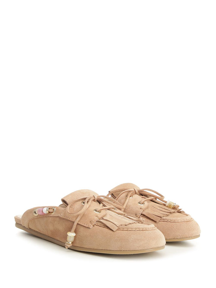 Stuart Weitzman Tinsley Mule From Mallorca Sandali - Beige | e5365c79bc05f6cdad4188f4265badf42c847c2d