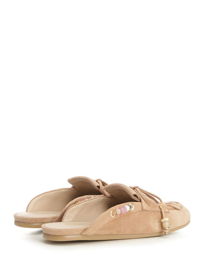 Stuart Weitzman Tinsley Mule From Mallorca Sandali - Beige | 1d8b301100b18de3cd46cfb7179e8f6a0702381f