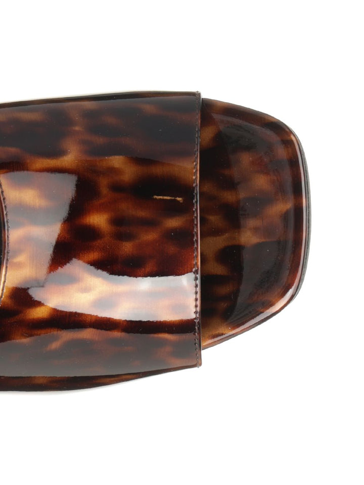 Stuart Weitzman Mule Vinnie Wedge 85 Sandali - Animalier | 88c124952f92643d72bf502f6589798b878f8e02