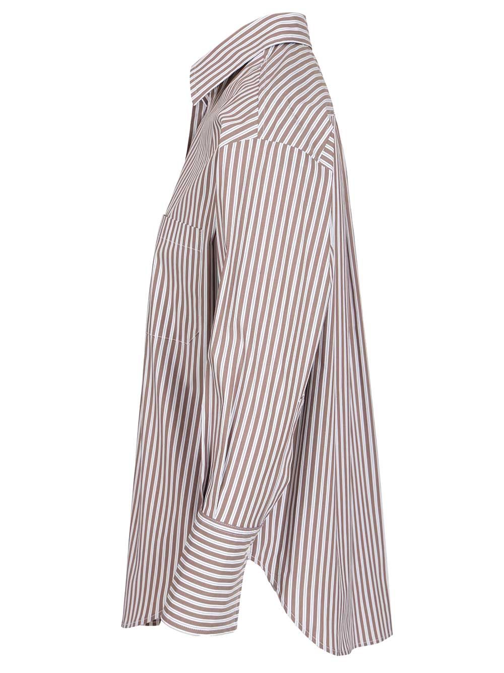 Al Duca D'Aosta Oversized Shirt Shirts - Marrone | c377e2604cc3946b912acee3b300434857bb2b84