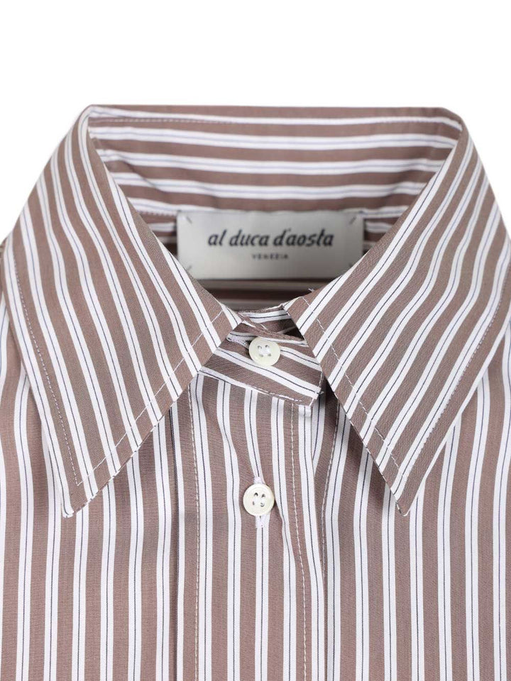 Al Duca D'Aosta Oversized Shirt Shirts - Marrone | 979457d6dd3f7b4e0dec74e4c08c3c1b9373084b