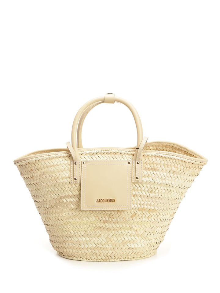 Jacquemus Soli Handbags - Beige | 2c1b5a280edd4abf943bb49259621edba55543b7