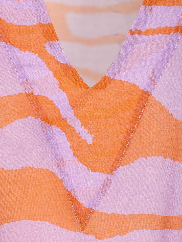 The Attico Animal Print Blouse Top - Multicolor | bb41d7942415516cf38be695ddfdbde152f09110