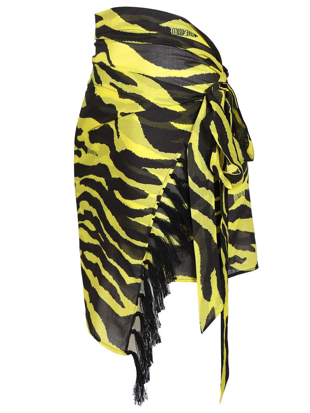 The Attico Animalier Pareo Gonne - Multicolor | 5f93db012f85d67939b3f5716996e1e4cf3077be