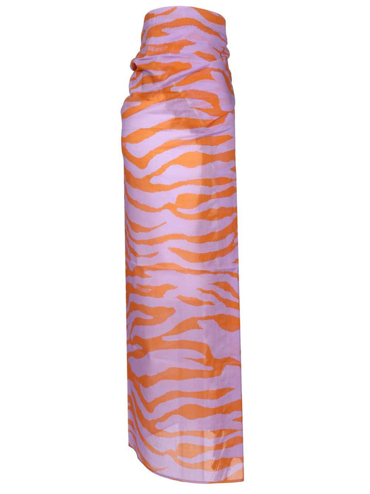 The Attico Animal Print Pareo Gonne - Multicolor | e6c651cc7ee3d2df1f75ee1270dc2bd5e5aa1bc1