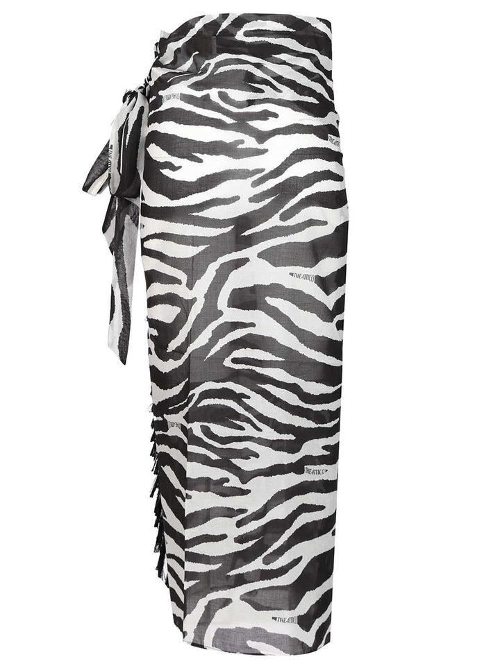 The Attico Animal Print Pareo Gonne - Animalier | 1e35c96a0aba79193267ce68167d71d0921e4a7e