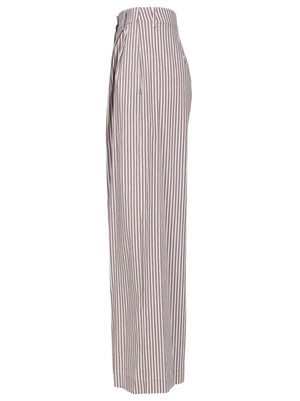 Al Duca D'Aosta Poplin Trousers - Marrone | a90a82e698ff731363954ecb1dfe533b4ece9b9b