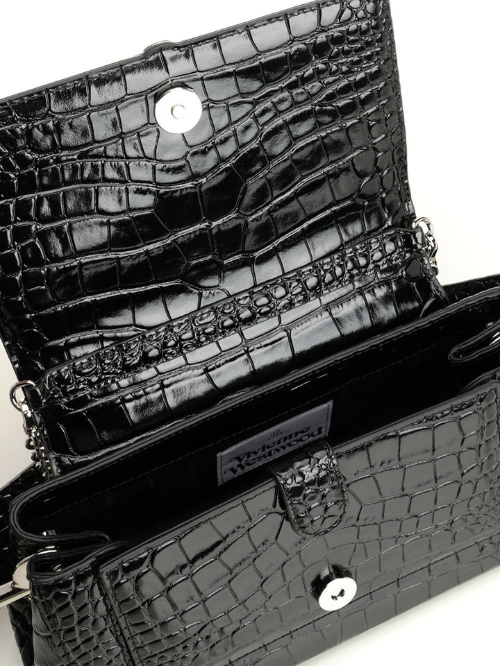 Vivienne Westwood Hazel Handbags - Nero | fe214d72a82574a51a582d8a1c282b8eb1b5ecda