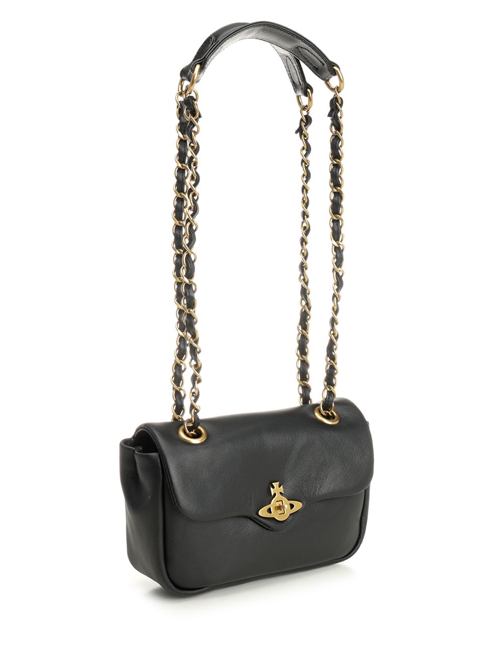 Vivienne Westwood Anita Shoulder Bags - Nero | fe7b30fe3463d5b6d2216b2d882a3ff57e1e17c1