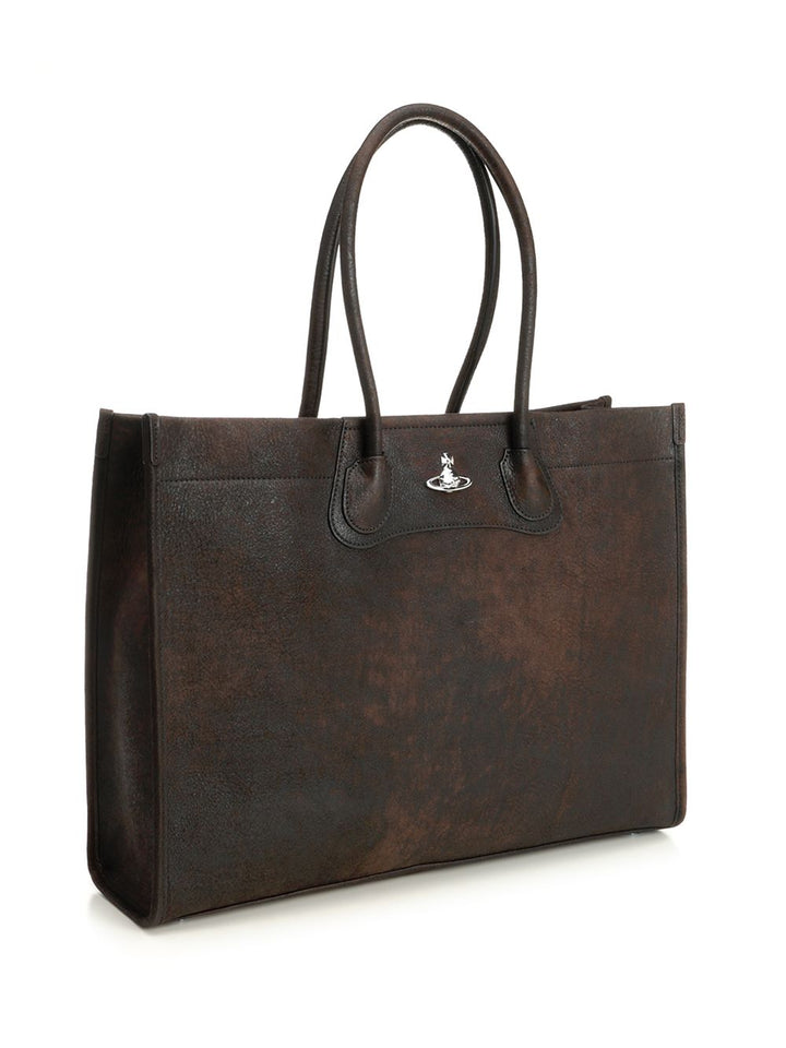 Vivienne Westwood Troy Handbags - Marrone | d411c34694804f3ad5473a481d928eed3789cc1a