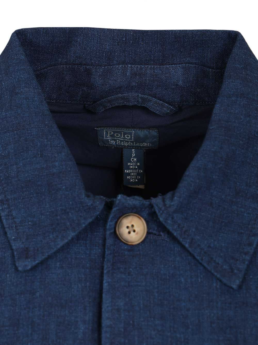 Polo Ralph Lauren Délavé Linen Jacket Giacche - Blu | 675d0ada6748ad68a6e009335e7c64637879643b