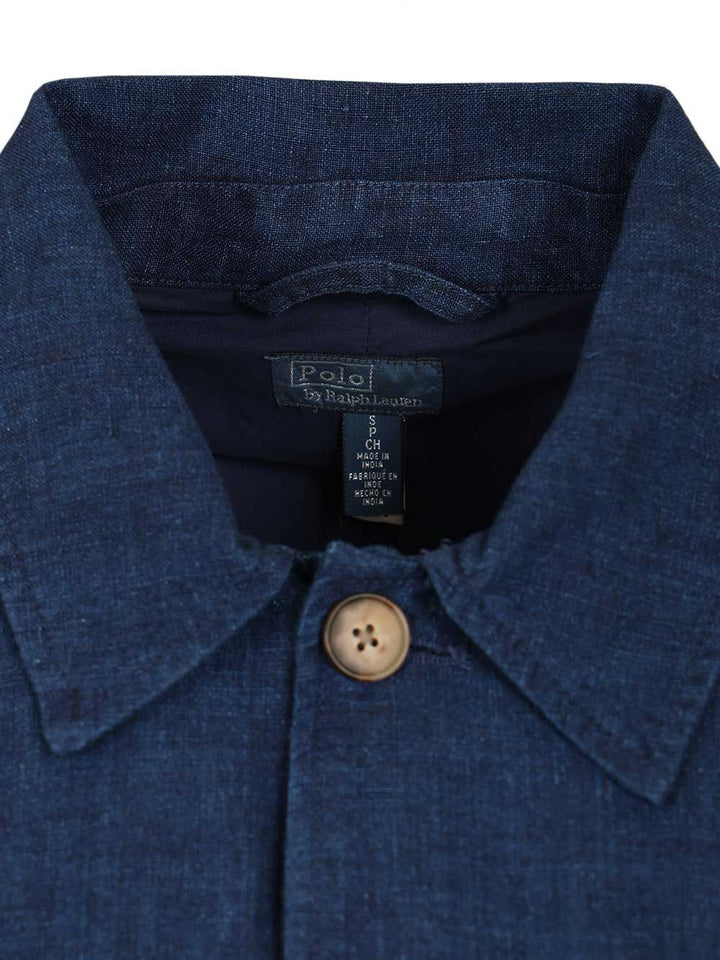 Polo Ralph Lauren Délavé Linen Jacket Giacche - Blu | 675d0ada6748ad68a6e009335e7c64637879643b