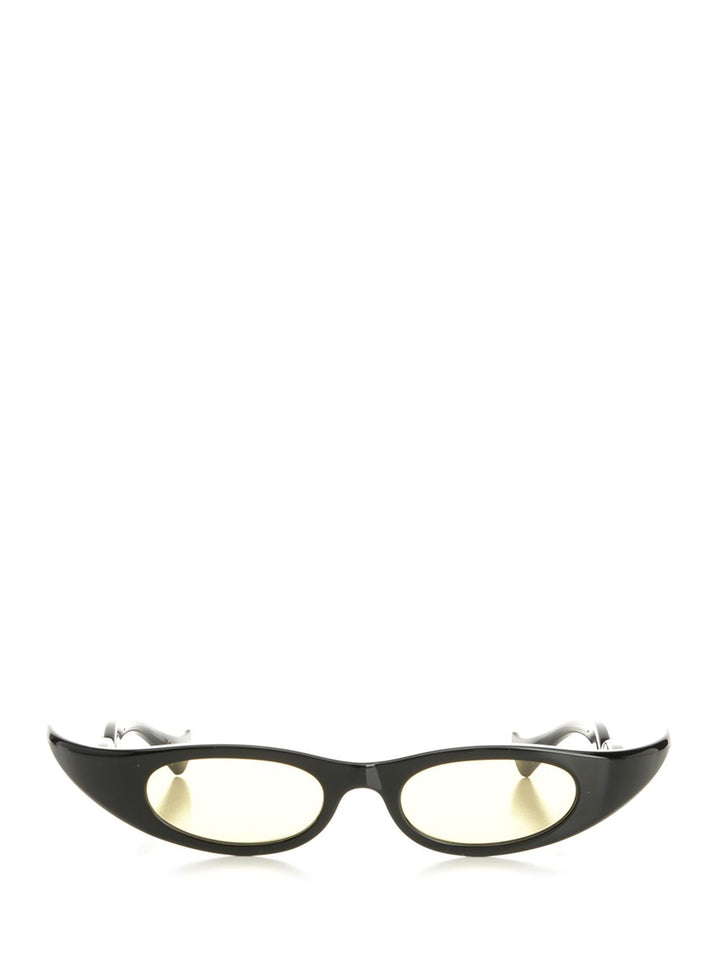 Valentino Garavani Black Acetate Sun Glasses - Nero | 32434b8823d787e234edff8a59f894e14a249047