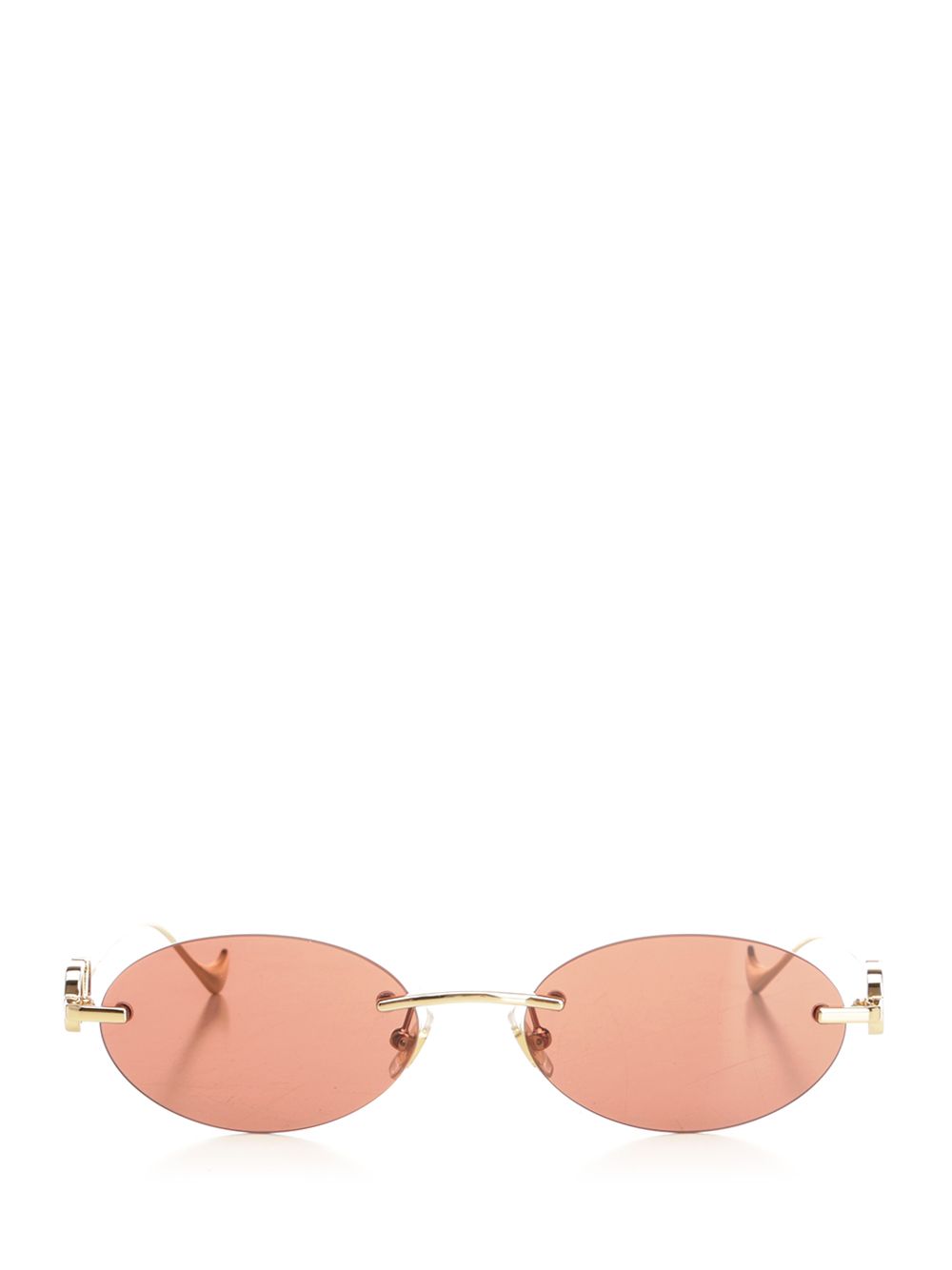 Valentino Garavani Geometric Metal Glasses - Rosso | faa5d383a5f9f1731c4bc59be46cade60293841a