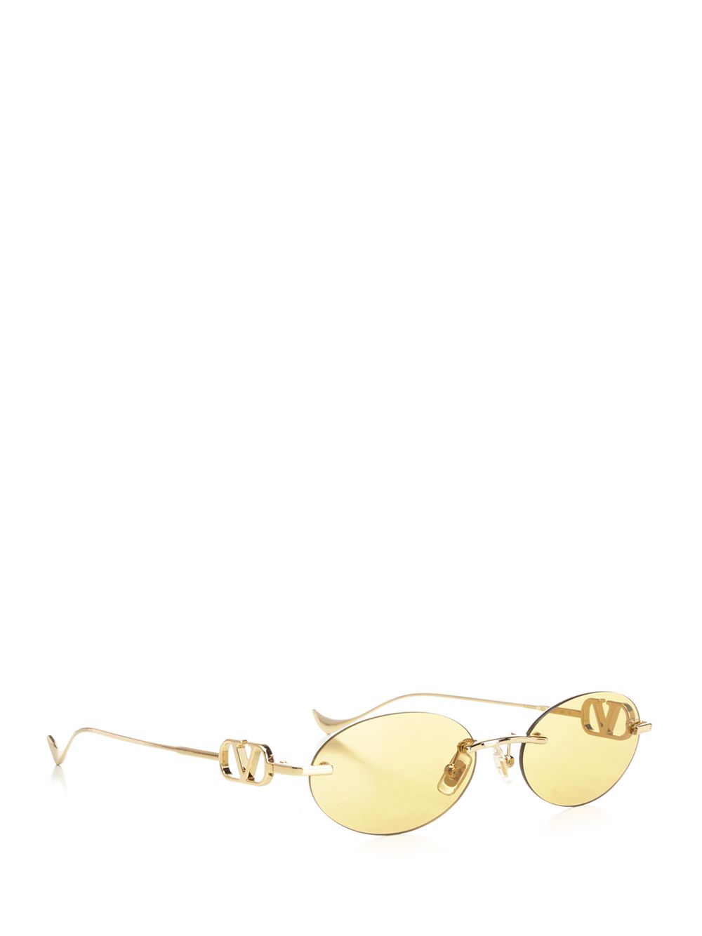 Valentino Garavani Geometric Metal Glasses - Oro | dd971c4a52a309d2218bb8bffaf21e98bdb40888
