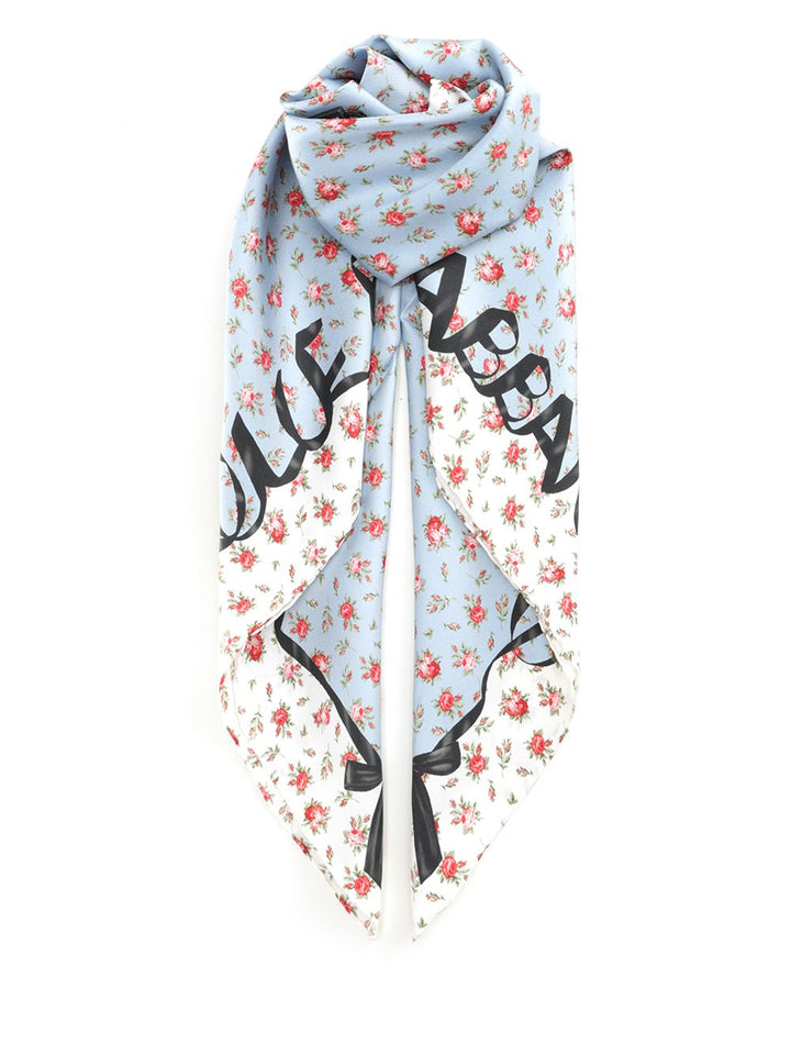 Dolce & Gabbana Silk Twill Scarf Scarves And Foulards - Light blue | 91e1104a9561c142f600795cd8b56f6d8510fc1e