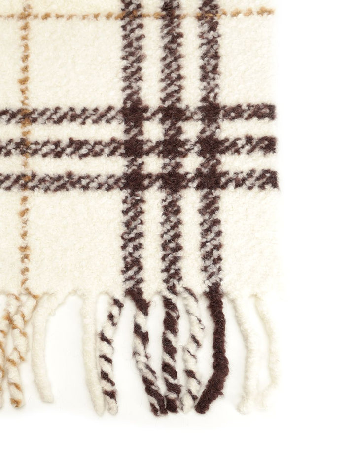 Burberry Bouclé Scarf Scarves And Foulards - Bianco | 5d00c944f495efb964069f03b7615fab68a8760f