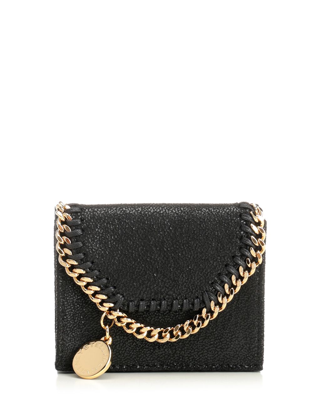 Stella Mccartney Falabella Trifold Wallet Wallets - Nero | 6001d7b40b4da7751213c189d314bbf15fd500de
