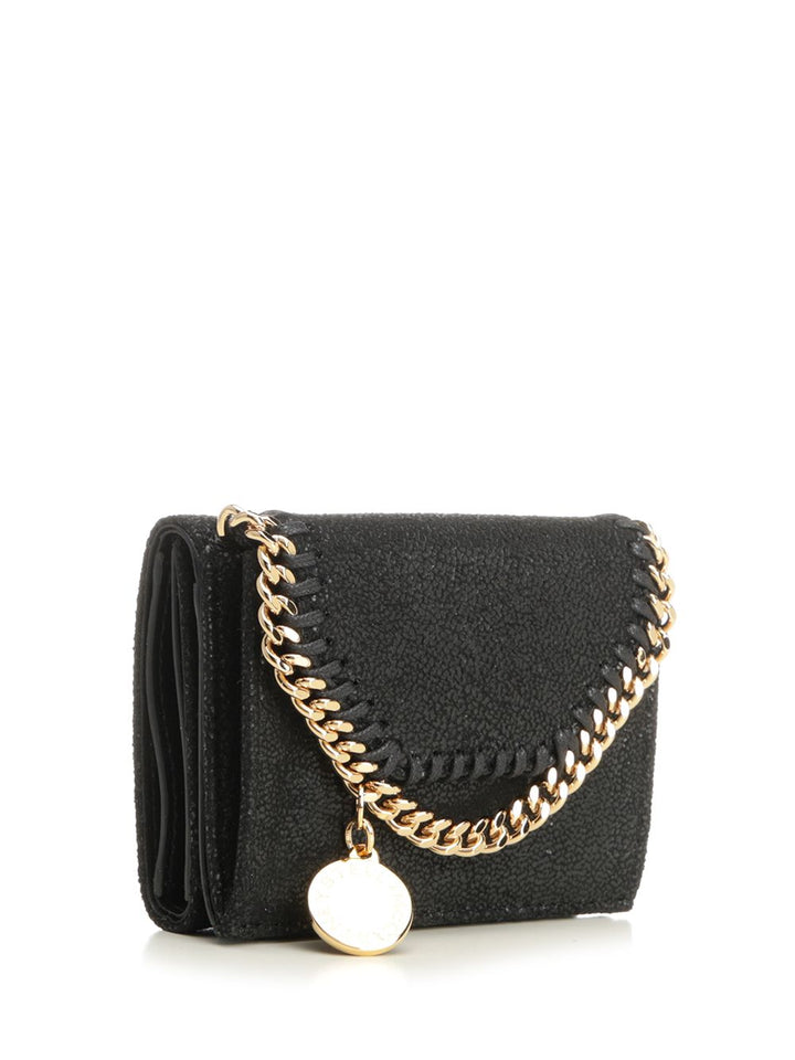 Stella Mccartney Falabella Trifold Wallet Wallets - Nero | fd24b1b30ab3d364e24f5423ac72dd8fd0cfd1f2