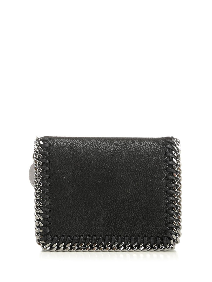 Stella Mccartney Falabella Bi-Fold Wallet Wallets - Nero | 8854d692787bdc495ea7a11e963c336706e7788a