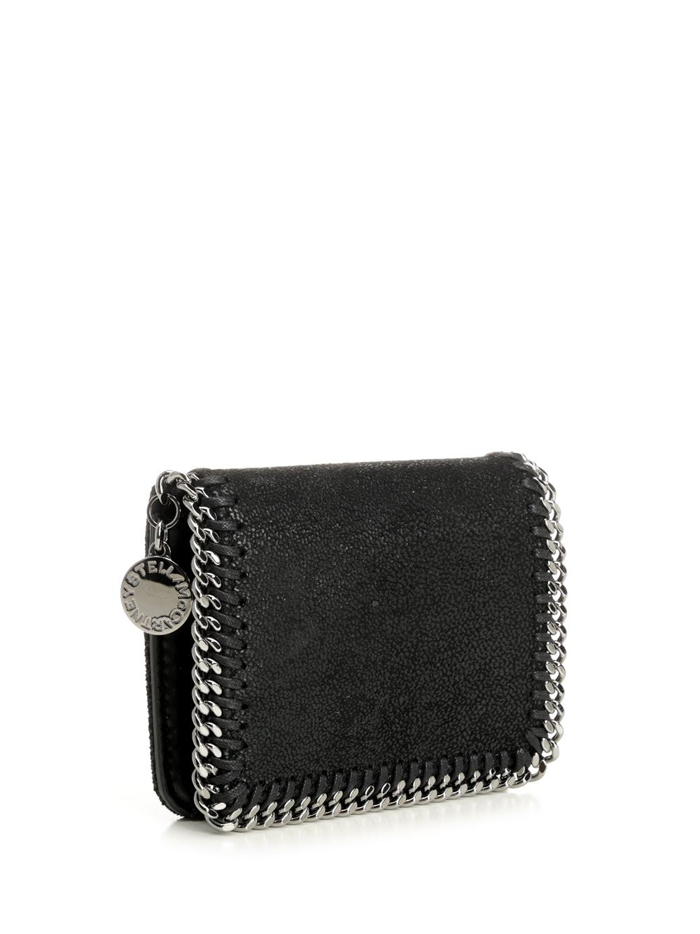Stella Mccartney Falabella Bi-Fold Wallet Wallets - Nero | d2e66320f61274ed1311646336b19bfd63d3d56e