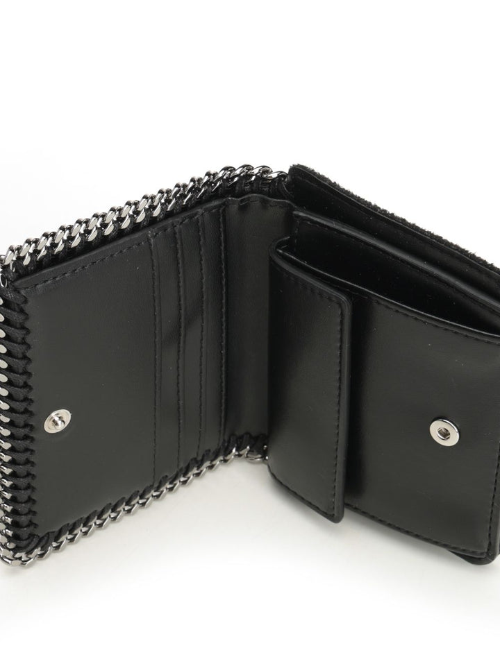 Stella Mccartney Falabella Bi-Fold Wallet Wallets - Nero | 008f7ccbc880353e10f17d4192070249ce3b40e1