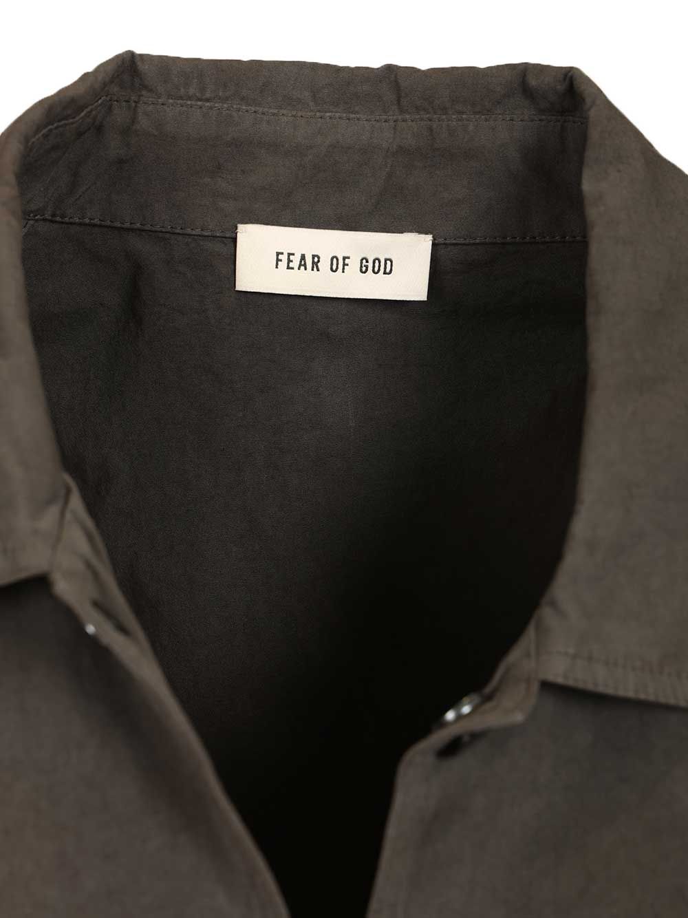 Fear Of God Cotton Poplin Windbreaker Giacche - Grey | cf599adb9fd89cfe3b32f0c7f7d520b08c5af429