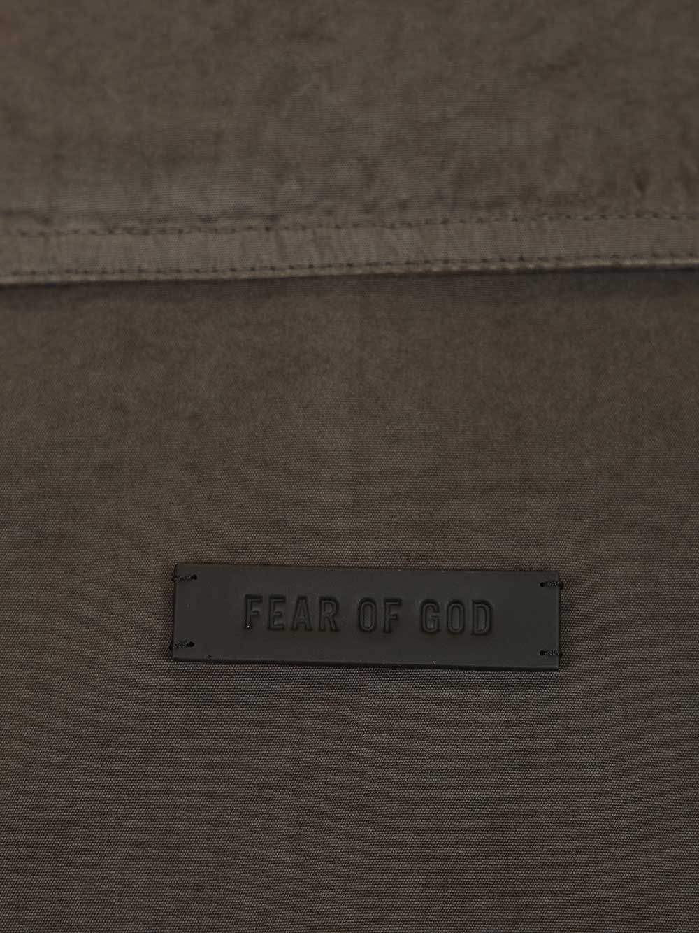 Fear Of God Cotton Poplin Windbreaker Giacche - Grey | 022098f8c6957da22a926d70577439d4d9de549a