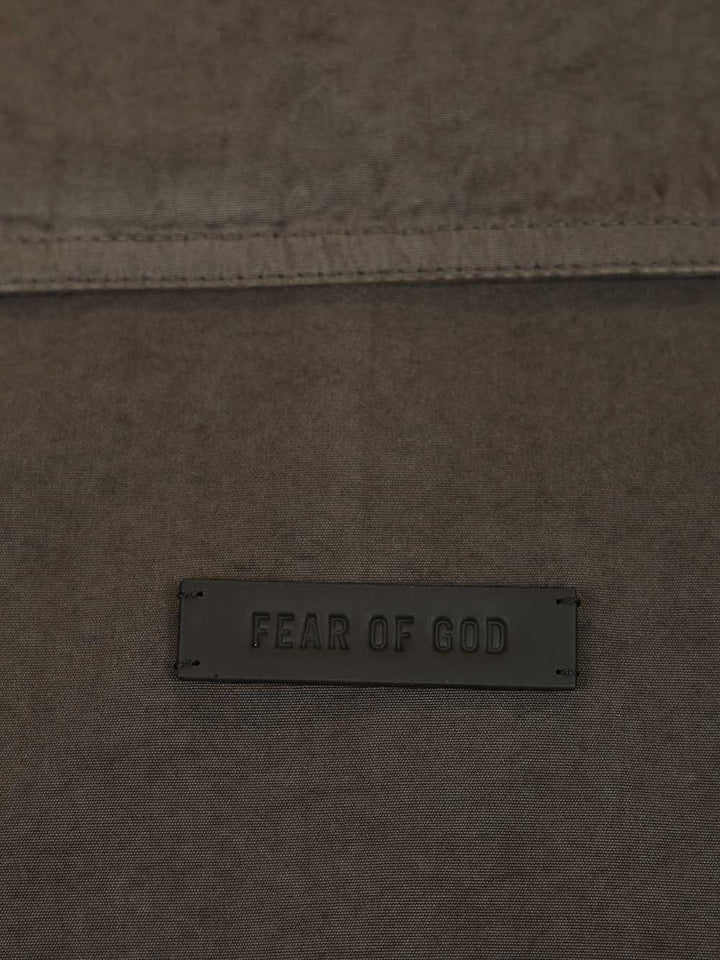 Fear Of God Cotton Poplin Windbreaker Giacche - Grey | 022098f8c6957da22a926d70577439d4d9de549a