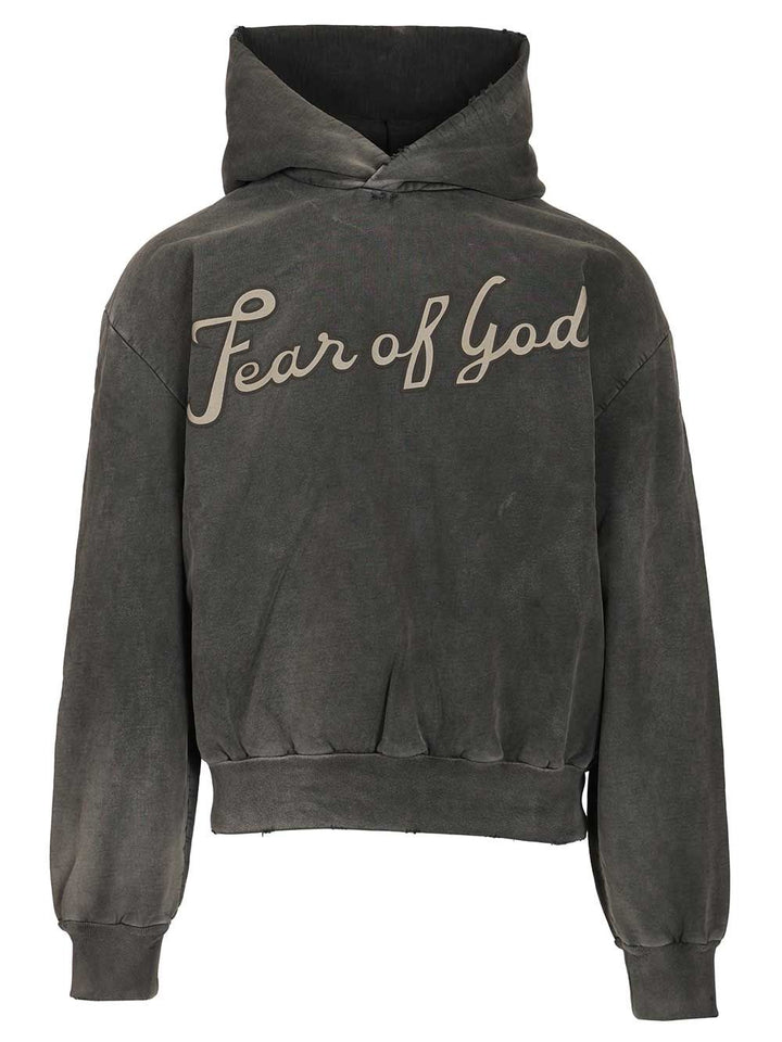 Fear Of God “26 Classic Half Raglan” Hoodie Sweatshirts - Nero | 16766de4adca17a241d74ac21cd11f75c341e095