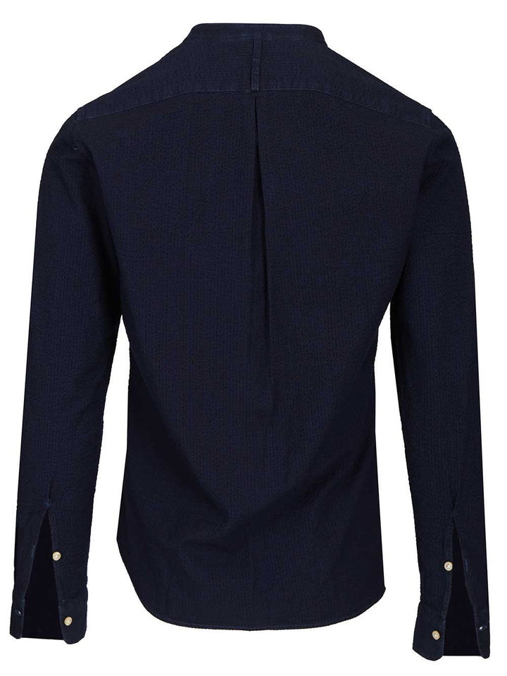 Al Duca D'Aosta Indigo Blue Cotton Shirt Shirts - Blu | f31222bc28a7a8acd349ea01447f5f44a0389e8d