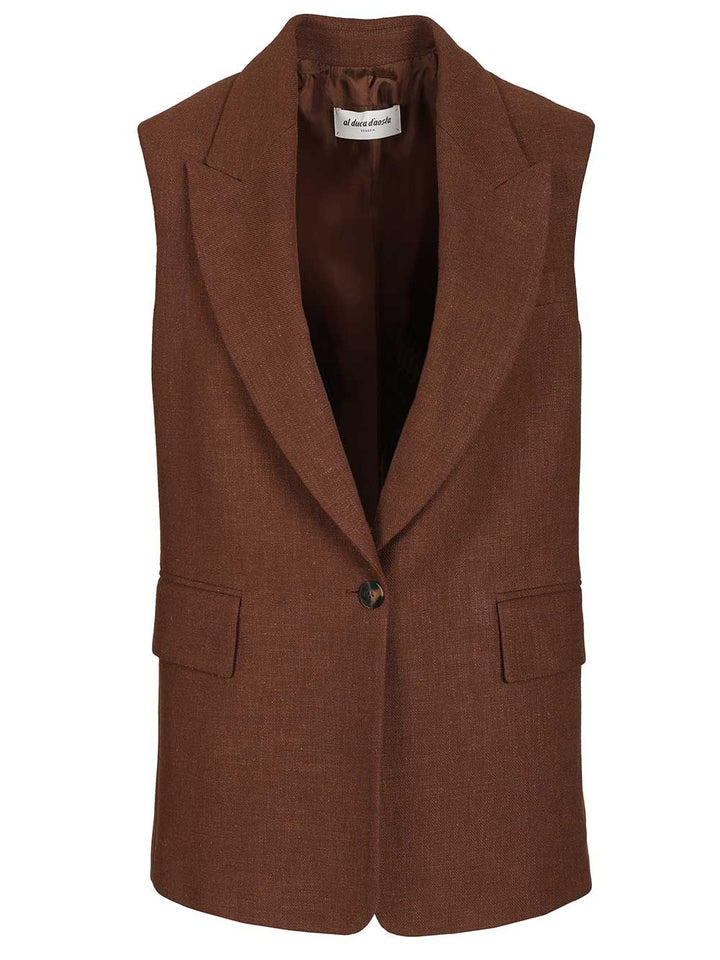 Al Duca D'Aosta Tailored Vest Giacche - Marrone | 85d445f1e18bb7efb347c082c4f97a6886c1b699