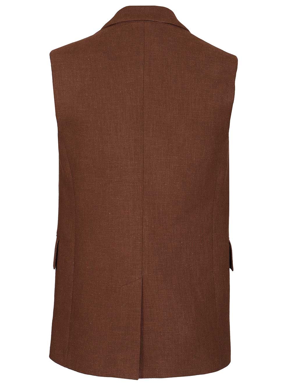 Al Duca D'Aosta Tailored Vest Giacche - Marrone | b8c5ccdead14941ff8bd1fdf992730bb8d7602c1