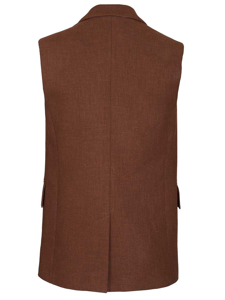 Al Duca D'Aosta Tailored Vest Giacche - Marrone | b8c5ccdead14941ff8bd1fdf992730bb8d7602c1