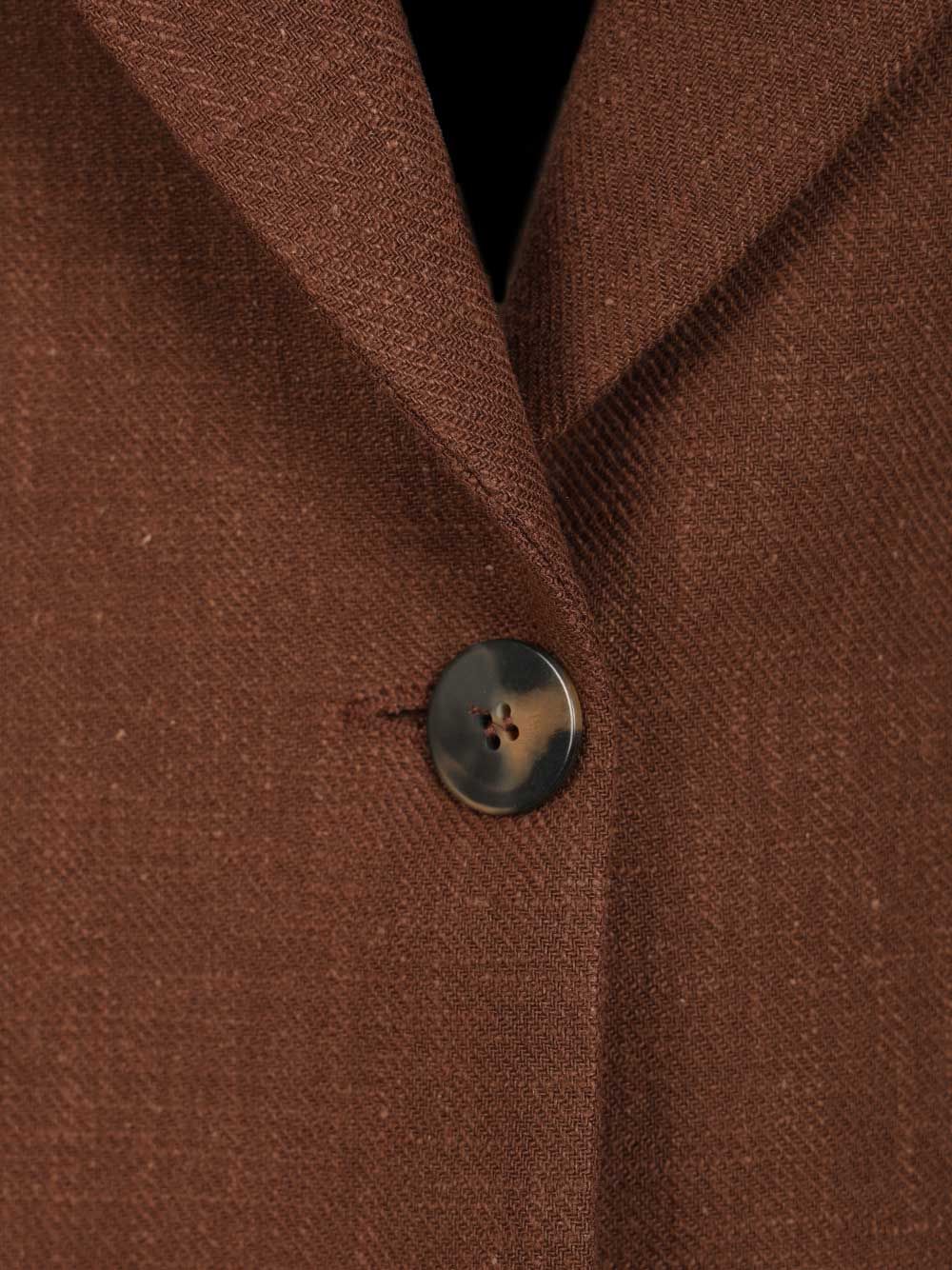 Al Duca D'Aosta Tailored Vest Giacche - Marrone | 793de3bec59dfea281a7263f239eb7bd010dbbd8