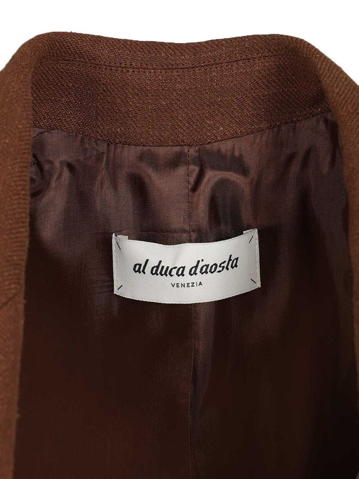 Al Duca D'Aosta Tailored Vest Giacche - Marrone | 7c08df7a73a73daf0968353c8d46c146a9129449