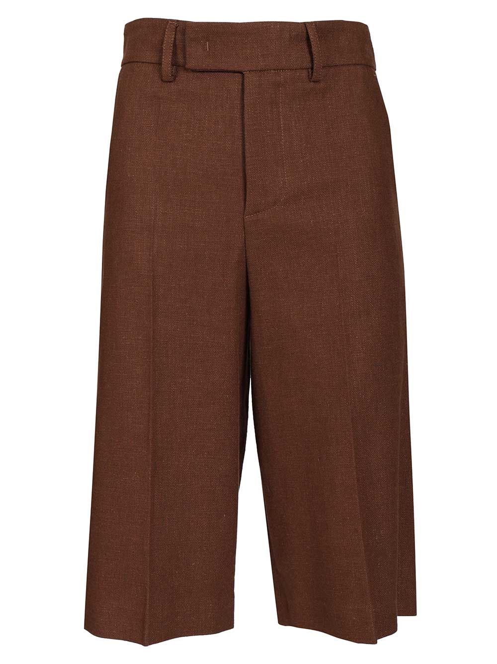 Al Duca D'Aosta Tailored Bermuda Shorts Trousers - Marrone | 803f03fecd0a229093ca68f22023eebfdaf0c5e3