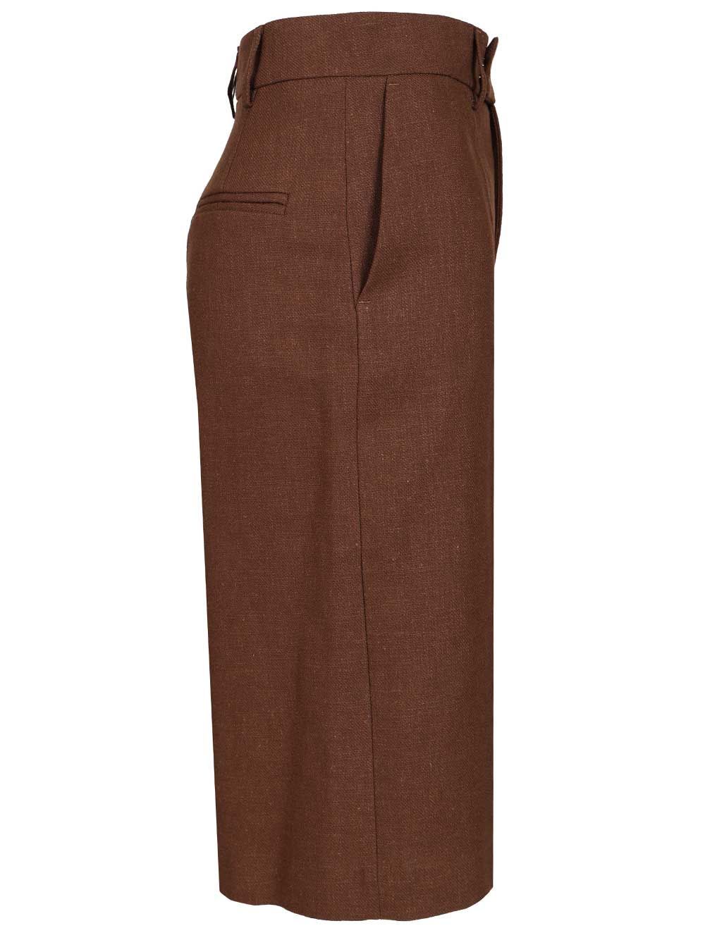 Al Duca D'Aosta Tailored Bermuda Shorts Trousers - Marrone | 59405383d8ca8584108f42f83e62a1a3f7f6209b