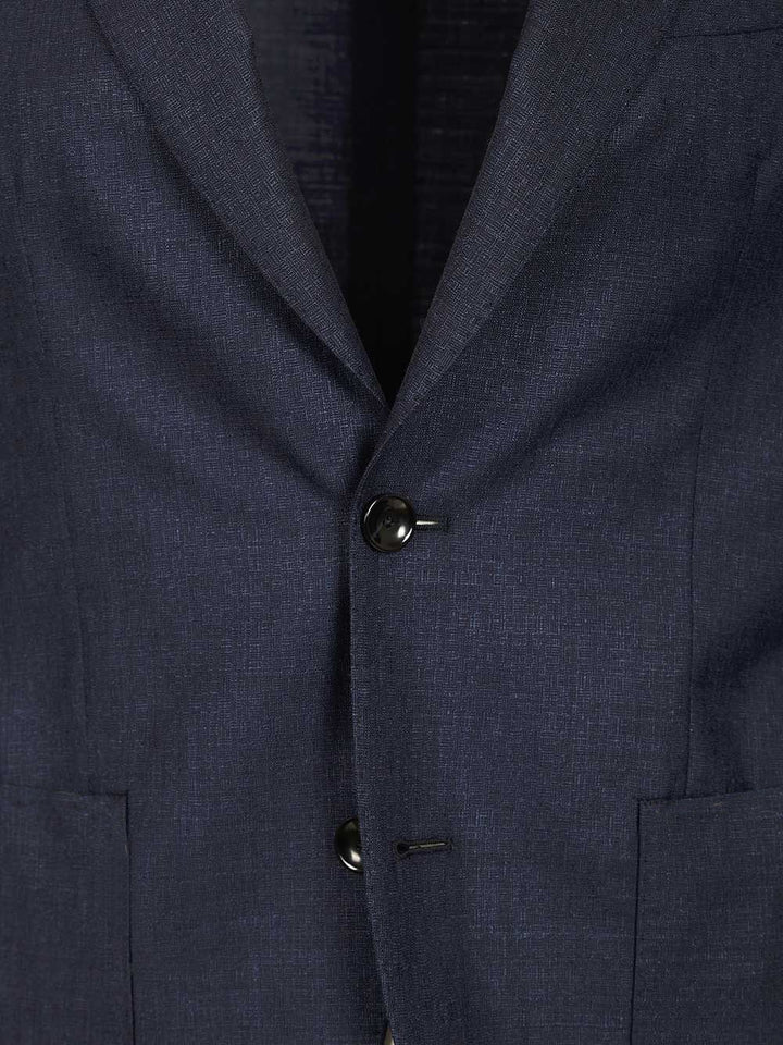 Al Duca D'Aosta Semi-Lined Blazer Giacche - Blu | 9e52170e3509a50edc34928f98c14a4e9bd0b59e