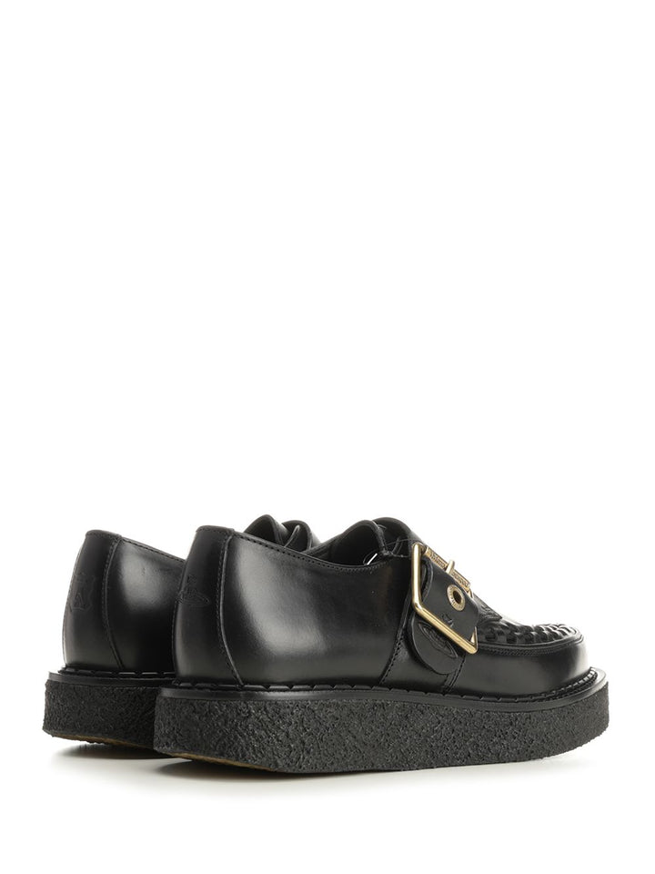 Vivienne Westwood Point Toe Monk Scarpe basse - Nero | 226eba8a225e3dd36c7453670889a4b2bcb10ccb
