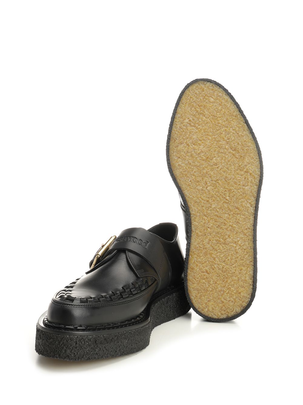 Vivienne Westwood Point Toe Monk Scarpe basse - Nero | b1db0dfea77ed403b861c49116fee2e7af94321c