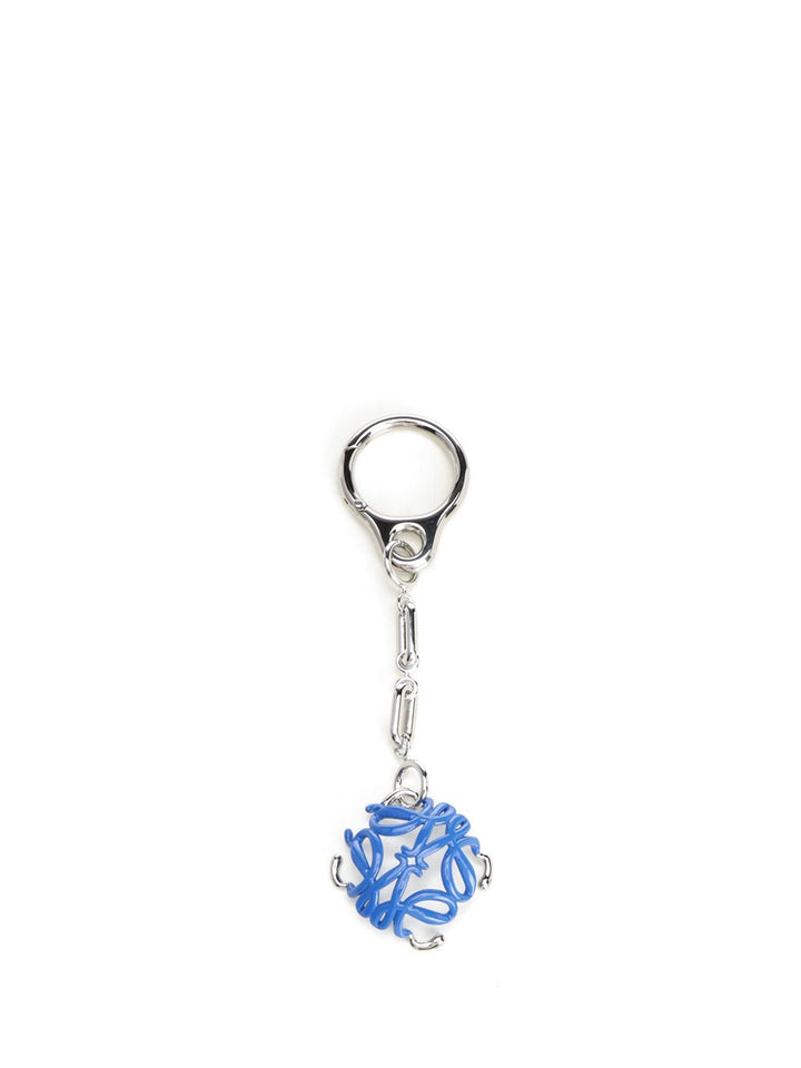 Loewe Scarab Anagram Pendant Keyrings - Silver | 2daca27b7efae179a223f6d53e156d3fc8ef6071