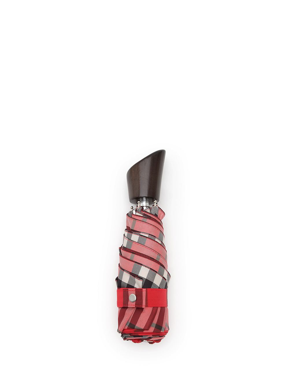 Burberry Folding Umbrella Check Umbrellas - Rosso | a8bf88587f12a6b4d8876cfdc8af819b71333e98