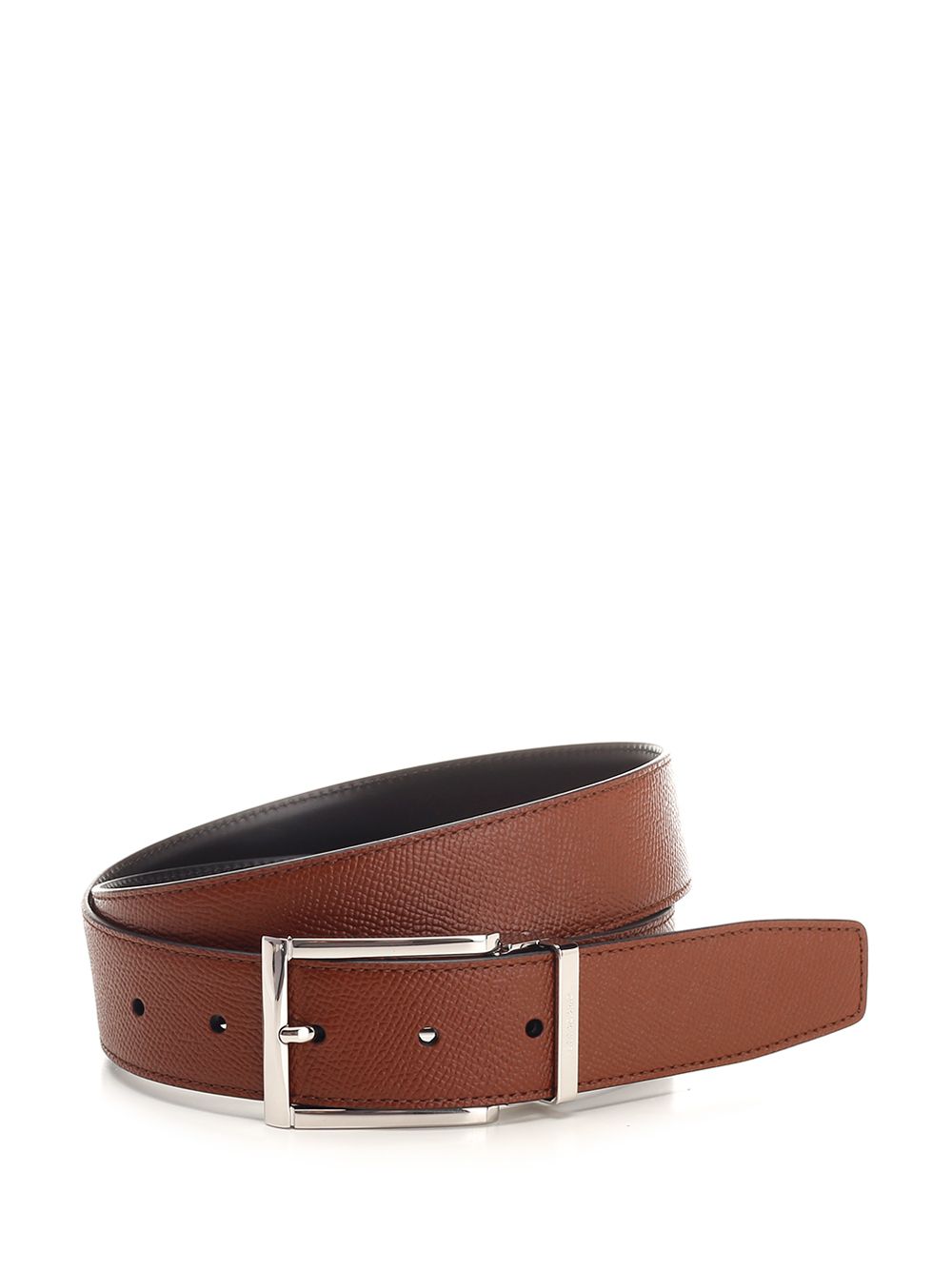Ferragamo Reversible Belt Cinture - Nero | ac1ff1721b874b2a473fa4b78dfbfdac4a56b9aa