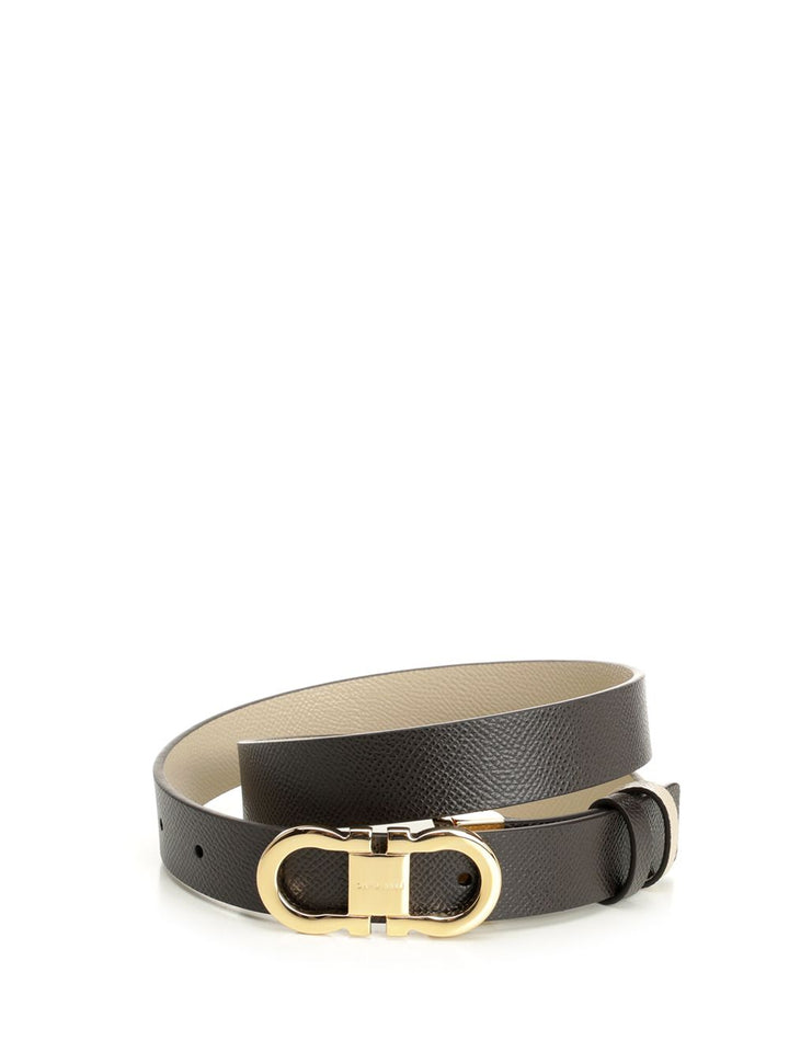 Ferragamo Reversible Gancini Belt Cinture - Marrone | 0099fb28d1058fcb40c174c0a725cbeff2ebab51