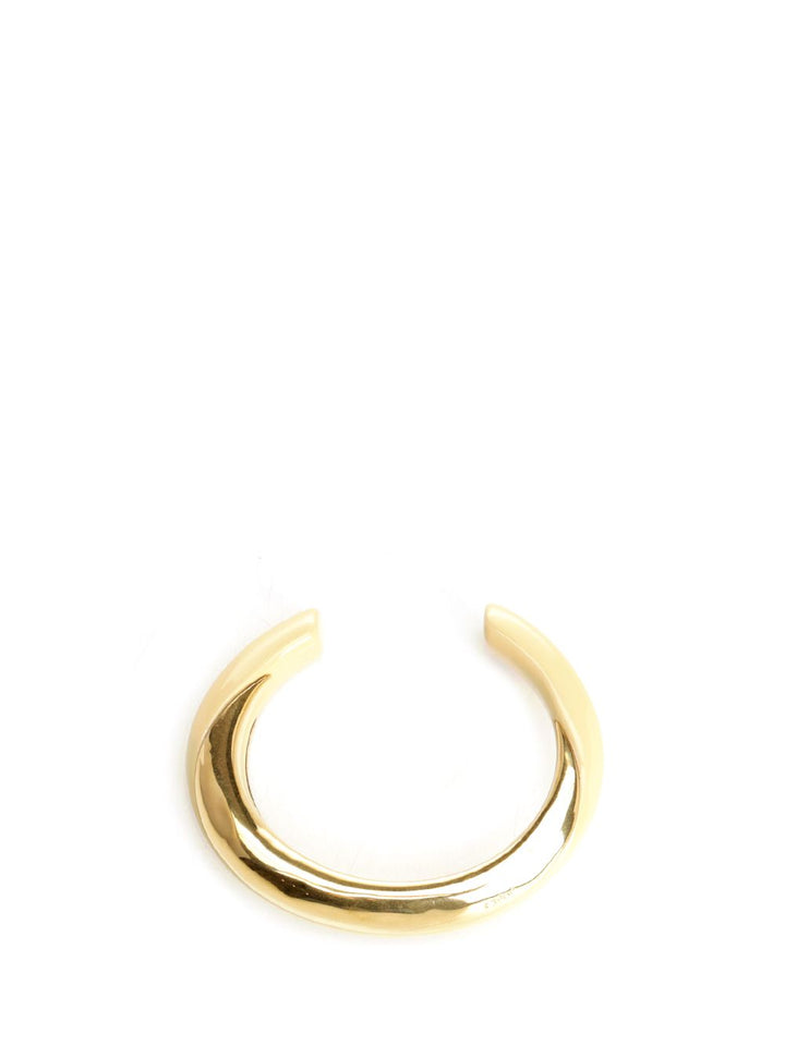 Chloe' Curved Cuff Gioielli - Oro | 874b81037f9176f93bce4439fca60352249bf686