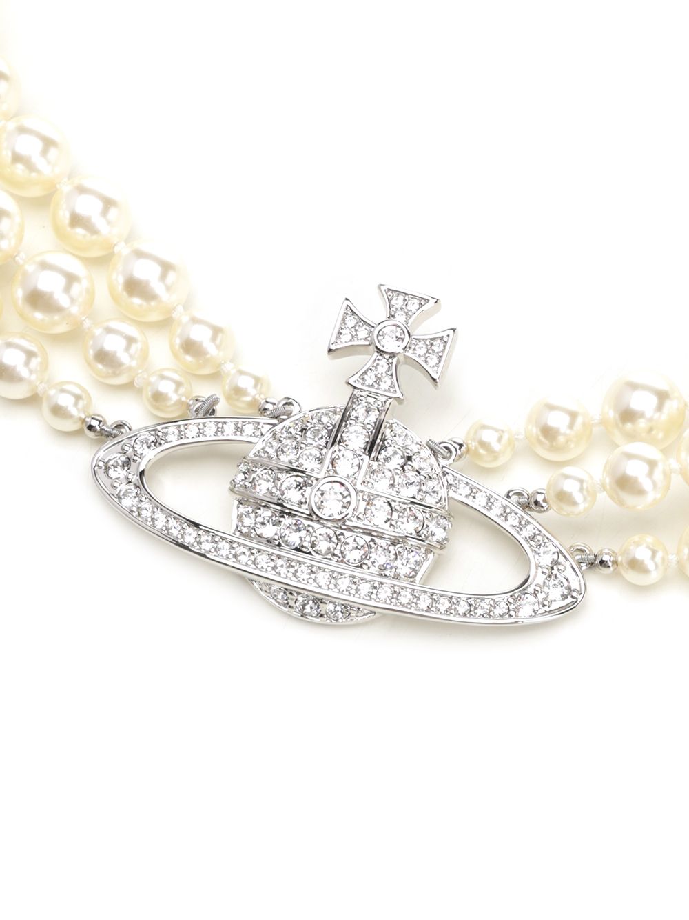 Vivienne Westwood Pearl Necklace Gioielli - Silver | afc667eea70c41434993169f2895f98eefc70ec9