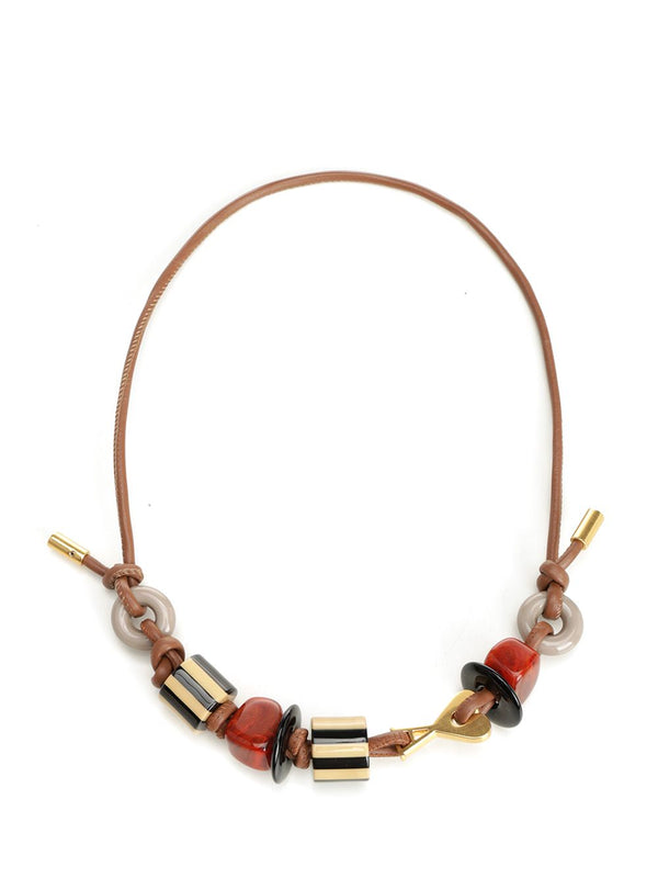 Ami De Coeur Necklace Gioielli Beige