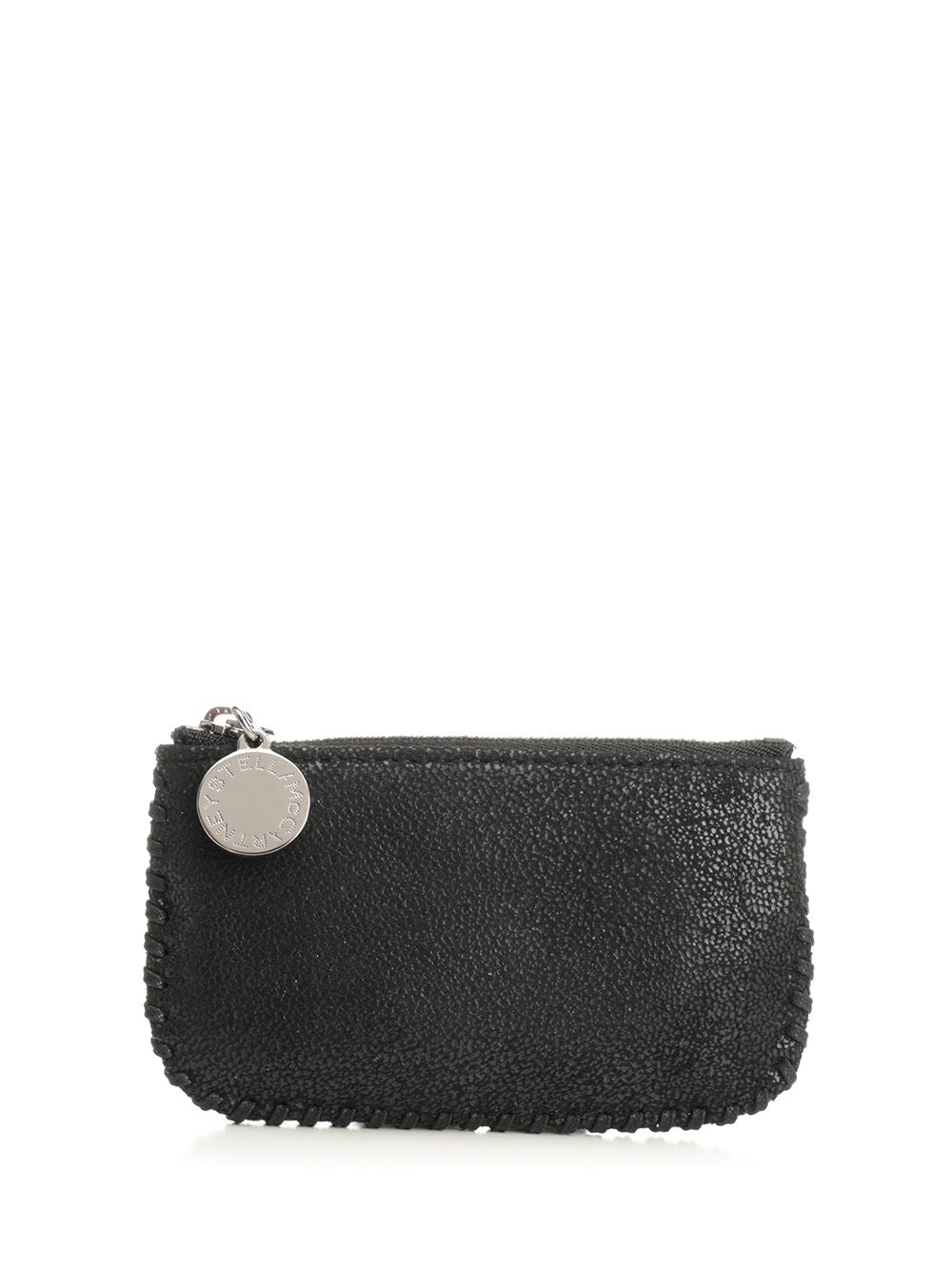 Stella Mccartney Falabella Zip Around Card Holder Keychain Small leather goods - Nero | 7dbdc043ad2a0b6c02e8fc447690a680c9b7ac7c