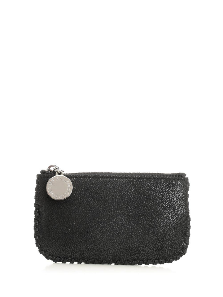 Stella Mccartney Falabella Zip Around Card Holder Keychain Small leather goods - Nero | 7dbdc043ad2a0b6c02e8fc447690a680c9b7ac7c